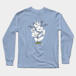 Sketched flower bouquet Long Sleeve T-Shirt